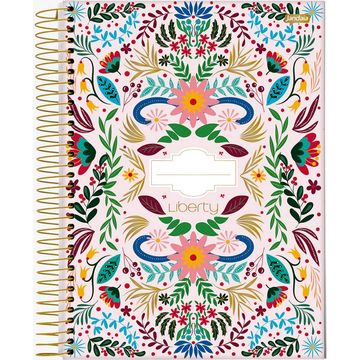 Caderno Universitário Capa Dura Espiral 1 Matéria 80 Fls 200x275 Liberty - Unitário - Jandaia - 72807-24B