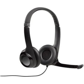 Fone de Ouvido Headset com Microfone Conexão USB Preto Logitech - H390