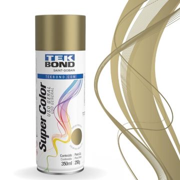 Tinta Spray Super Color Dourado 350ml/250g - Tekbond - 23051006900