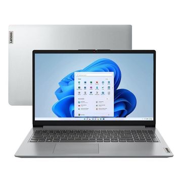 Notebook Lenovo Ideapad 1i 15IGL7 82VX0001 Intel Celeron N4020 Memória 4 GB SSD128 GB Monitor 15,6 Windows11
