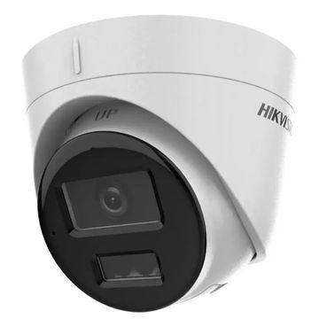 Câmera CFTV IP PoE DS-2CD1323G2-LIU Dome 2.0MP IR 30m 2,8 mm Hikvision - com Microfone embutido