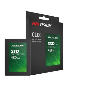 SSD 480 GB Sata 3 2,5" HikVision HS-SSD-Minder(S)/480G Leitura 550 MBPS Gravação 470 MBPS