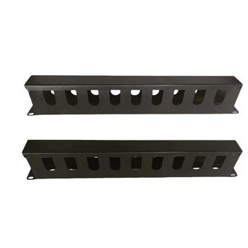 Guia de Cabo Fechado Horizontal para Rack 2U 19 Pol Fibra Metal - GCB2-SINOP-03