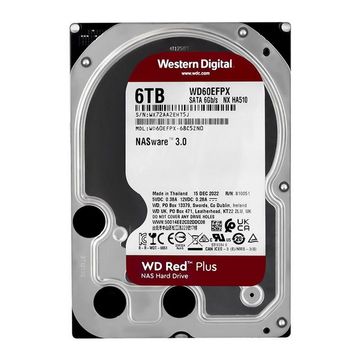 Hard Disk Servidor 6.0 TB Sata 3 Western Digital Red Nas 5400 RPM - WD60EFPX
