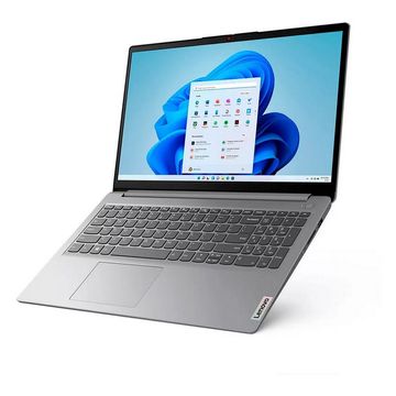 Notebook Lenovo Ideapad 1i 15IAU7 82VY000TBR Core I3-1215U Memória 4 GB SSD 256GB Monitor 15,6 Windows 11 Webcam