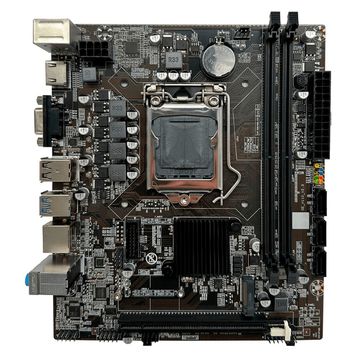 Placa Mãe Goldentec GT H110  Box para Intel LGA 1151 Memória DDR4 Som Video e Rede