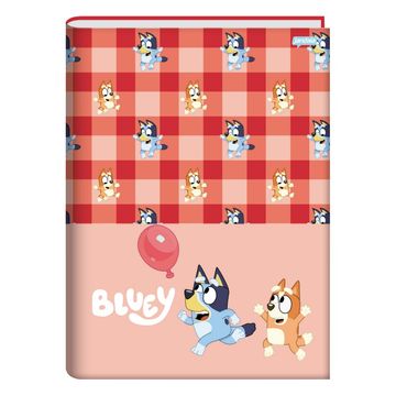 Caderno Brochurão Capa Dura Costurado 80 Fls 200x275 Bluey Balão - Unitário - Jandaia - 75191-24