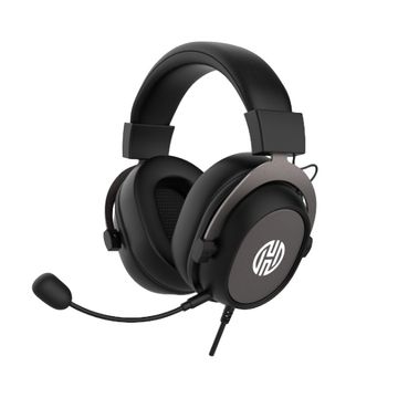 Fone de Ouvido Gamer Headset Hoopson Preto Conexão P3 3,5mm com Microfone e Cabo 2,2 Metros - LX-02X