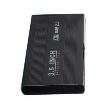 Gaveta Externa Case para HD Sata 3,5 USB 2.0 Preto F3 - 48-SINOP-03