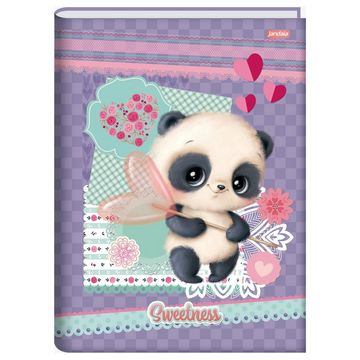 Caderno Brochurão Capa Dura Costurado 80 Fls 200x275 Sweetness - Unitário - Foroni - 68903-77B