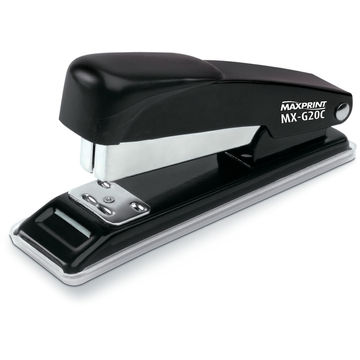 Grampeador de Mesa Metal 20 Folhas Preto Maxprint MXG20C - Unitário - 714465-SINOP-03