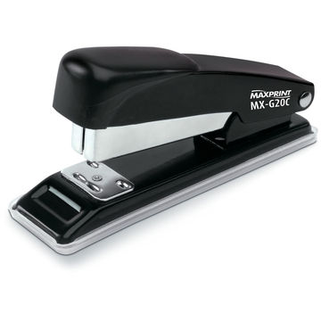 Grampeador de Mesa Metal 20 Folhas Preto Maxprint MXG20C - Unitário - 714465-SINOP-03