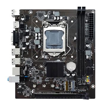 Placa Mãe Hoopson PM-H61-S - Box para Intel LGA 1155 Memória DDR3 Som Video e Rede - Rede 10-100-1000