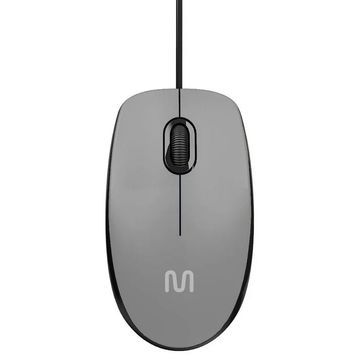 Mouse USB Multi MF400 1200 Dpi Cinza - MO387