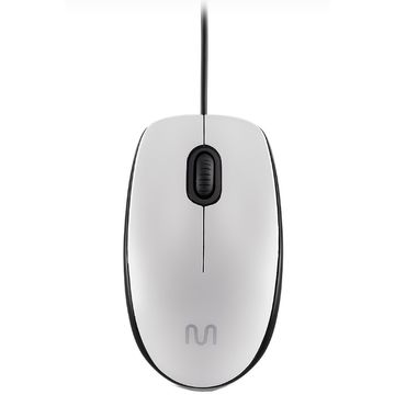 Mouse USB Multi MF400 1200 Dpi Branco - MO389