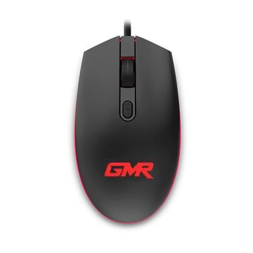 Mouse USB Gamer Multilaser GM-100 2400dpi Preto com Led - MO298