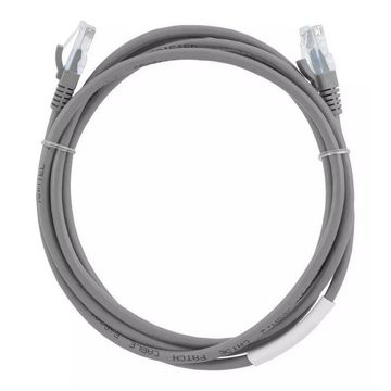 Cabo Patch Cord Cat.6 3,0 Metros Cinza Legrand 51825 - 100% Cobre Homologado ANATEL