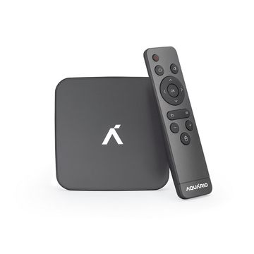 Smart TV Box Aquário Quad-Core com Wi-Fi, Android 11 4K Ram 2GB Rom 16GB - STV-3000PLUS