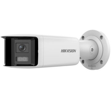 Câmera CFTV IP PoE DS-2CD2T46G2P-ISU/SL Bullet 4.0MP Panorâmica ColorVu 40m AcuSense Lente 2,8 mm Hikvision