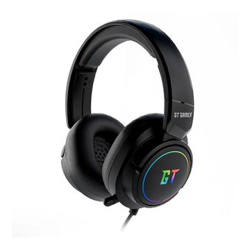 Fone de Ouvido Gamer Headset 7.1 Goldentec Preto Conexão USB com Microfone - GT NEBULA - 60473