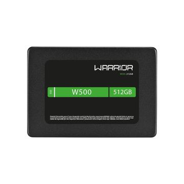 SSD 512 GB Sata 3 2,5" Warrior SKM512S21A Leitura 500 MBPS Gravação em 450 MBPS