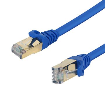 Cabo Patch Cord Cat.7 FTP 600 MHz 10 Gbps 1,5 Metros Preto Pluscable - CAT715BL