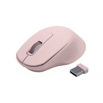 Mouse Sem Fio Bluetooth ou Wireless 1600dpi C3Tech Rose - M-BT200PK