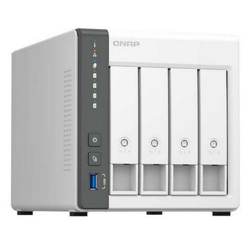 Storage QNAP NAS 4-Bay Suporta até 64TB Não Incluso - TS-433-4G