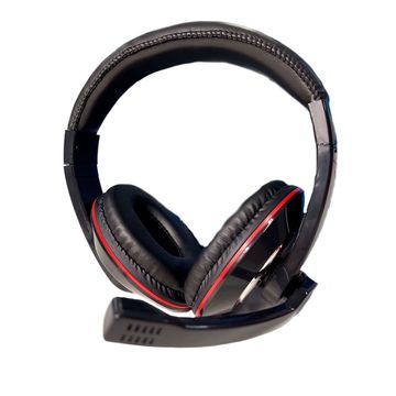 Fone de Ouvido Headset com Microfone USB Preto Yakao - 73139607