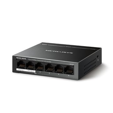 Switch PoE+ Tp-Link MS106LP 6 Portas 10/100/1000 Mbps