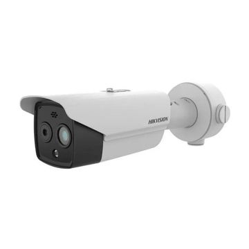 Câmera CFTV IP PoE DS-2TD2628-7/QA Bullet 4.0MP Termográfica IR 30m Hikvision