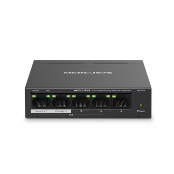 Switch PoE+ Tp-Link MS105GP 5 Portas 10/100/1000 Mbps