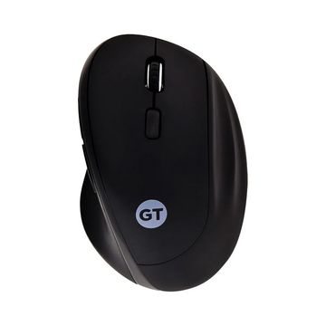 Mouse Sem Fio Goldentec Ergonômico 44443 1600 DPI Preto