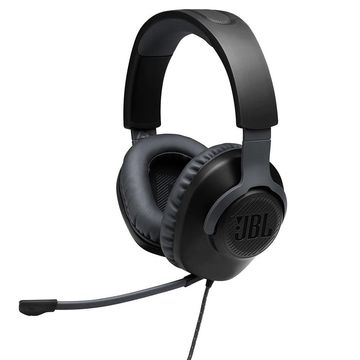 Fone de Ouvido Gamer Headset JBL Preto Conexão P2 3,5mm com Microfone - QUANTUM100