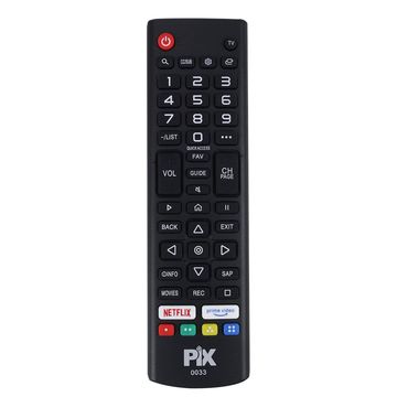 Controle Remoto para Smart TV LG AKB76037002 - Netflix/Primevideo PIX - 026-0033-SINOP-03