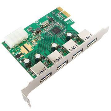 Placa PCI-E 4 Portas USB 3.0 Comtac - 27129349