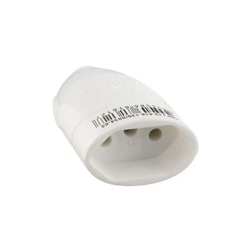 Plug Fêmea Legrand I Daneva 3 Pinos Redondo 20A Branco - DN1612 - Unitário