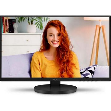 Monitor AOC 22B3HMF Tela 21,5 LED IPS Preto com Ajuste de Altura VGA/HDMI
