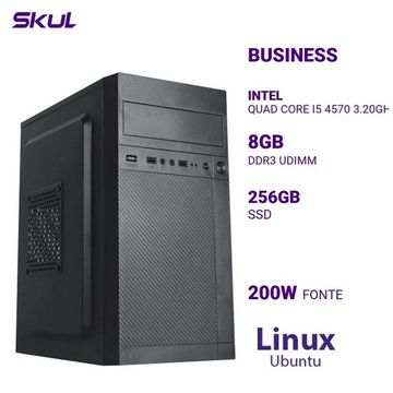 Micro Computador Skul Business B500 Core i5 4570 Memória 8 GB SSD 256GB Linux - sem Monitor-SINOP-03