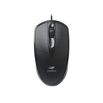 Mouse USB C3Tech MS-31BK 1000 Dpi Preto-SINOP-03