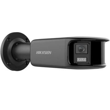 Câmera CFTV IP PoE DS-2CD2T87G2P-LSU/SL BK Bullet 8.0MP UltraHD 4k Panorâmica ColorVu 40m AcuSense Lente 4 mm Hikvision