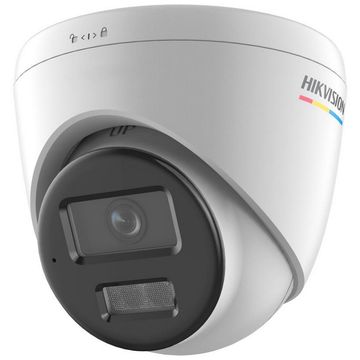 Câmera CFTV IP PoE DS-2CD1327G2H-LIUF Dome Full HD 2.0MP ColorVu 30m 2,8 mm Acusense Microfone Embutido Hikvision