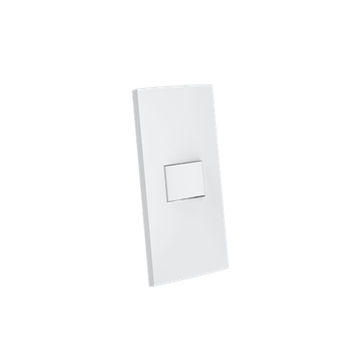 Interruptor 1 Simples 10A 250V com Espelho 4x2 Unitário Dubai Enerbras - 5406-ES