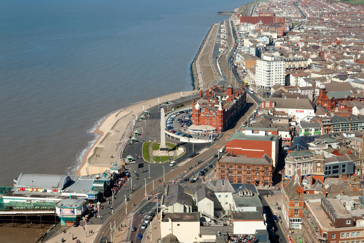 Aerial Photographs of Blackpool Yannick Dixon Photographic Works