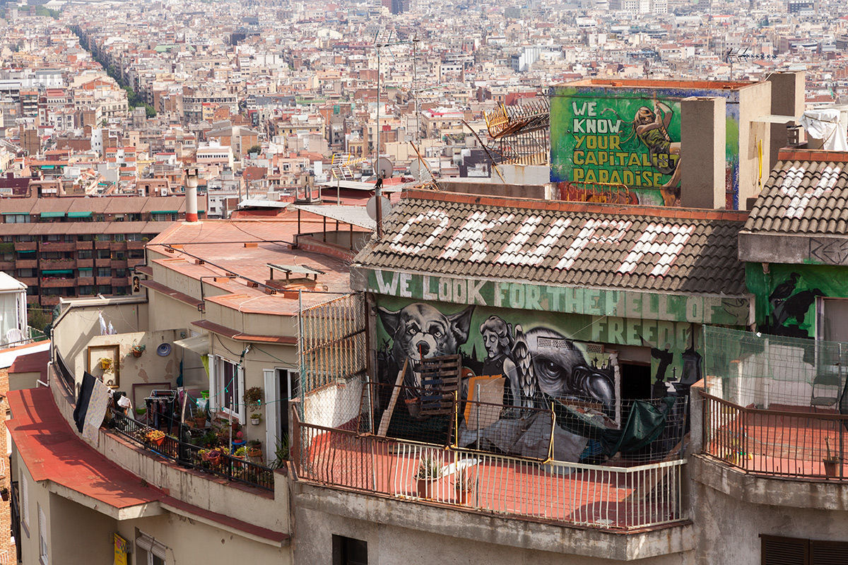 View From Park Güell By Professional Photographer Yannick Dixon