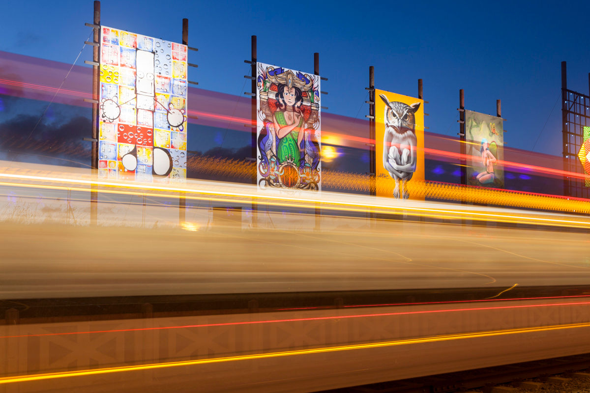 Street Art Tableaux - Blackpool Illuminations 2014 Photography