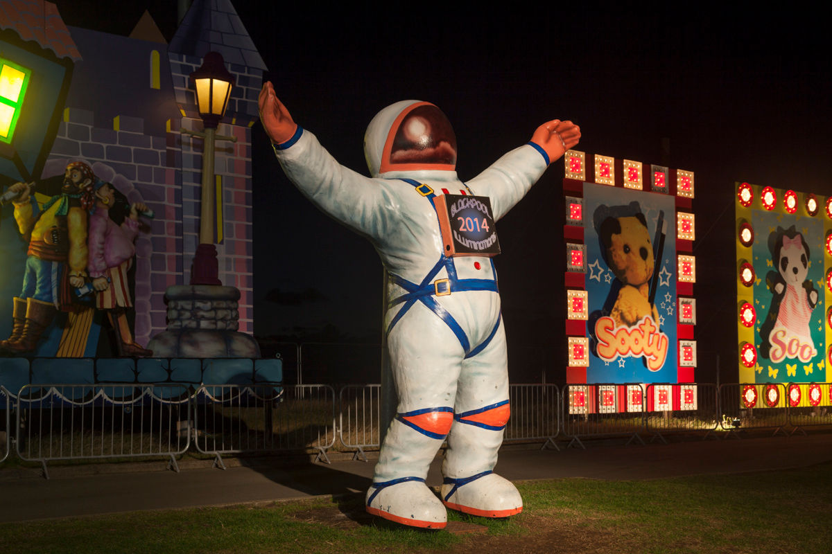 Astronaut - Blackpool Illuminations 2014 Photography