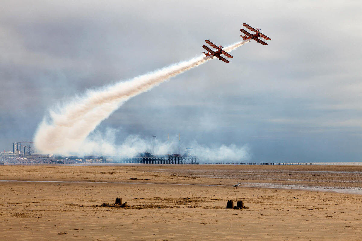 Blackpool Airshow Display - Free Things To Do In Blackpool