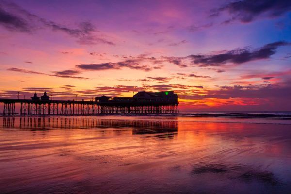 Blackpool North Pier Sunset | Blackpool Photography By Yannick Dixon