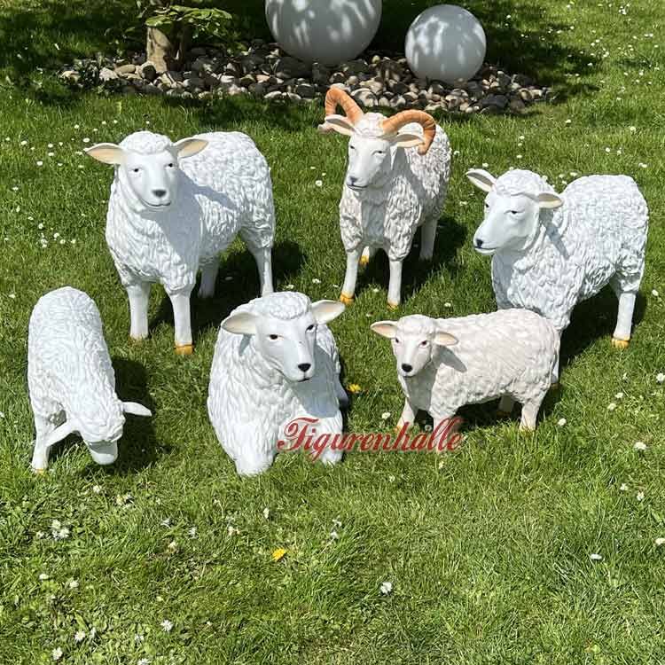 Garten & Pflanzen Gartendekoration Gartenfiguren Schaf